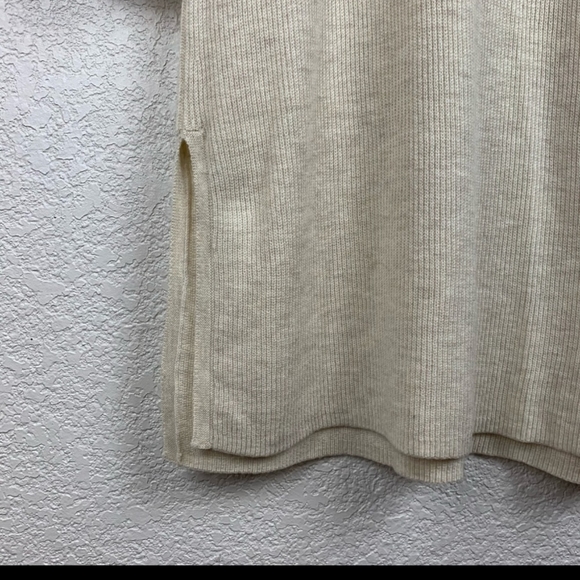 J Jill neutral beige long sleeve tunic top M - Picture 2 of 6